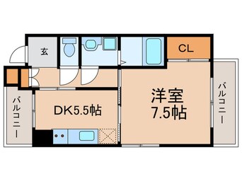 間取図 ピュアコート五条