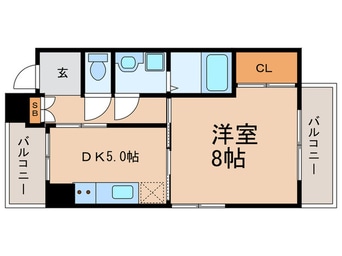 間取図 ピュアコート五条