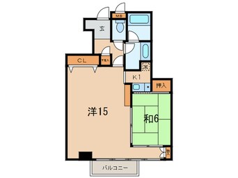 間取図 ル－ア芦屋