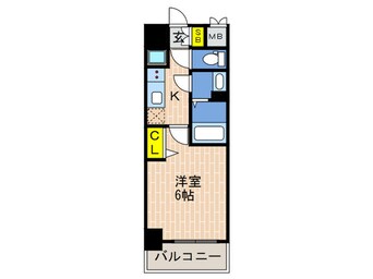 間取図 プレサンス兵庫駅前(1303)