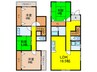 FL川西1号館 4LDKの間取り