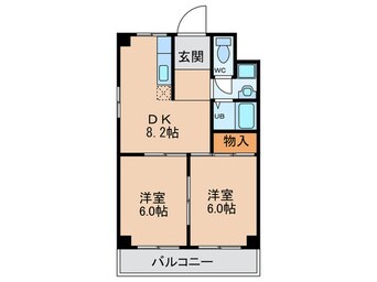 間取図 シティハイツセントラル