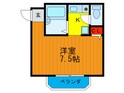 Live Space十三の間取図