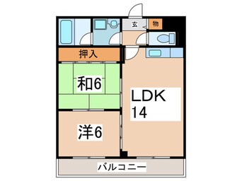 間取図 アルブル