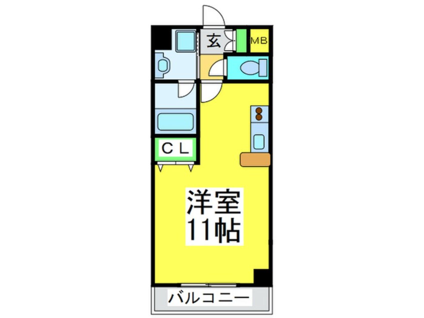 間取図 アリオ－ラ中百舌鳥