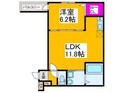 仮）フジパレス新金岡Ⅲ番館の間取図