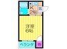 サンコ－パ－クハイツ 1Kの間取り