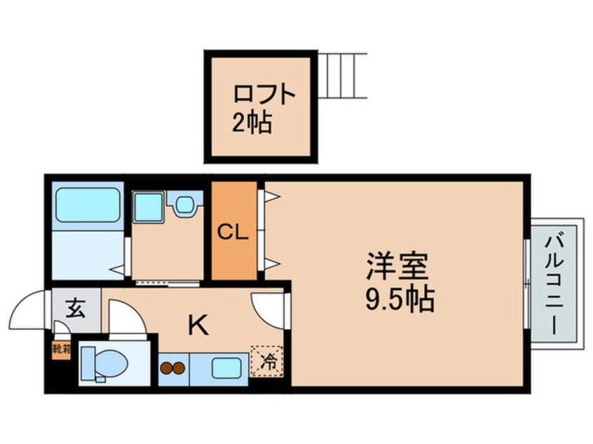 間取図 レ・フレ－ル