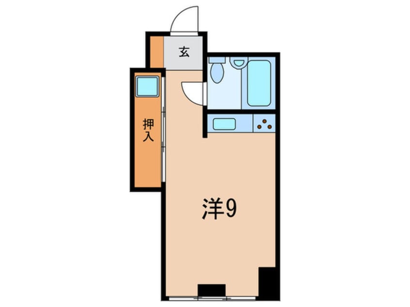 間取図 日生住吉コープ（408）