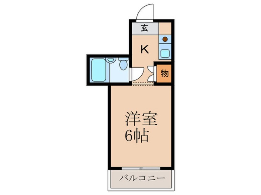 間取図 シャト－ロ－ラン