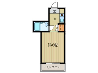 間取図 シャト－ロ－ラン