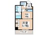 ラミューズコート 1DKの間取り