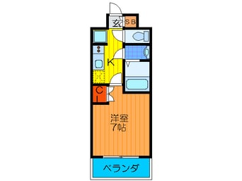 間取図 メロディア新北野