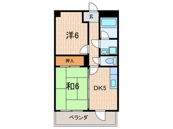 間取図 サンコーポＵ Ⅲ