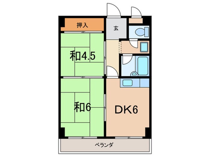 間取り図 レ－クヒル　Ⅰ