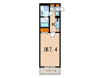 間取図 ワコーレヴィータ王子公園