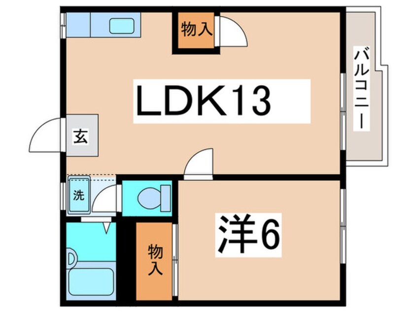 間取図 メゾンファミールB棟