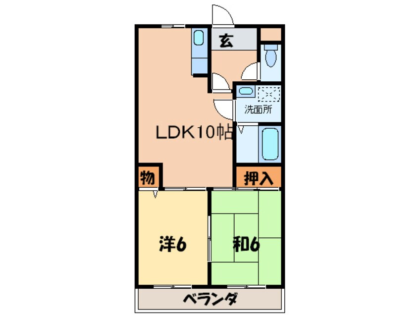 間取図 サンライズ･マゼミ