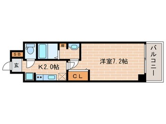 間取図 アクアプレイス京都洛南Ⅲ(602)