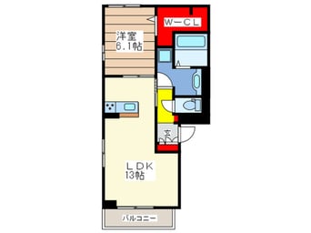 間取図 サニープレイスA棟