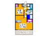 Ｇｒａｃｅ　ｈｉｌｌ　Ａｒｔ 1LDKの間取り