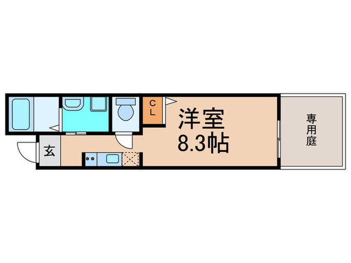 間取り図 仮)中京区橋東詰町M新築