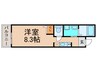 仮)中京区橋東詰町M新築 1Rの間取り