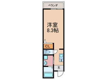 間取図 仮)中京区橋東詰町M新築