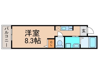 間取図 仮)中京区橋東詰町M新築