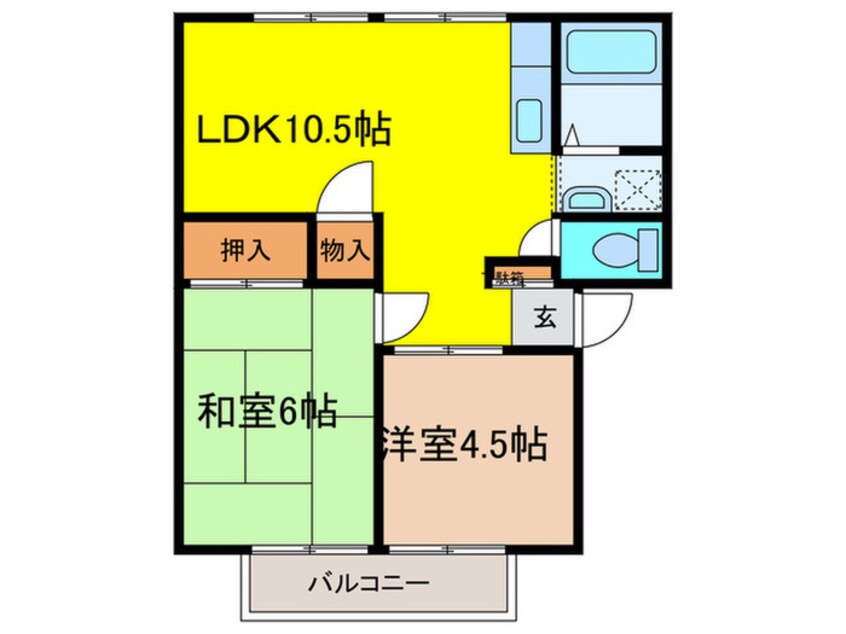 間取図 センチュリーハイツ