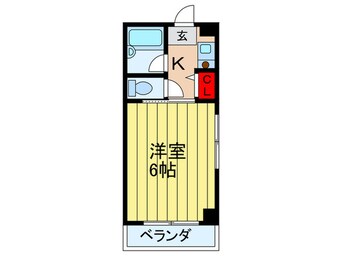 間取図 ロ－タリ－マンション平代町
