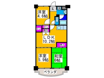 間取図 メゾン・ド・パラン