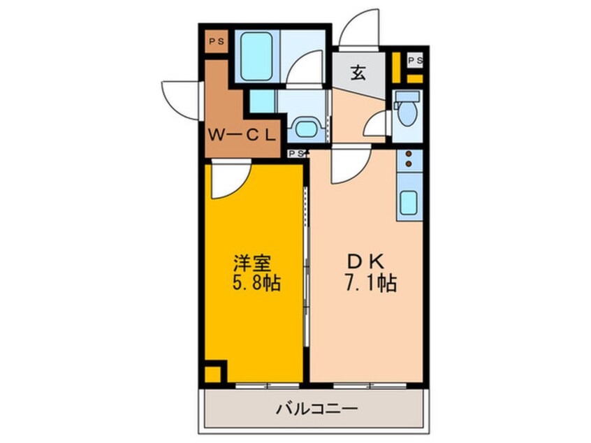 間取図 パイン　ヴィレッジ