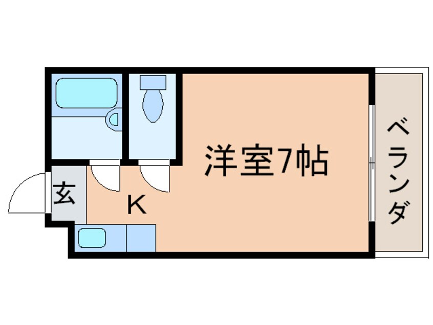 間取図 ロイヤルレジデンス春田ＮＯ．２