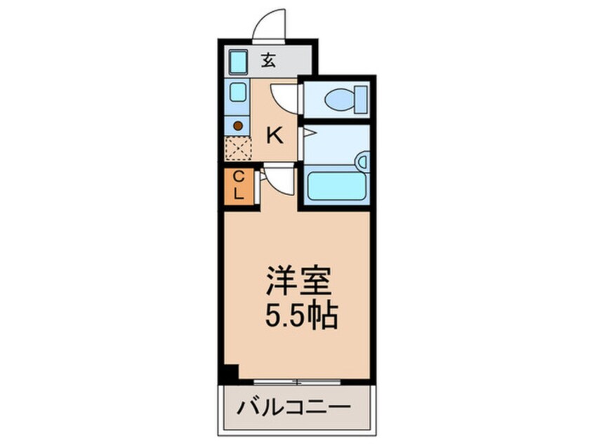 間取図 パライッソオク