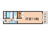 ロイヤルレジデンス春田ＮＯ．６ 1Kの間取り