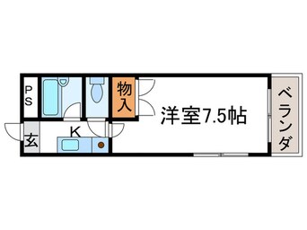 間取図 ロイヤルレジデンス春田ＮＯ．６