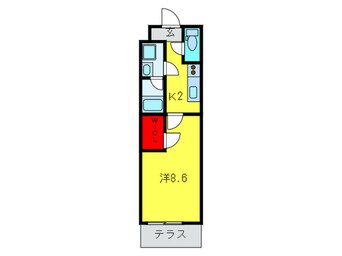 間取図 フジパレス北清水町Ⅱ番館