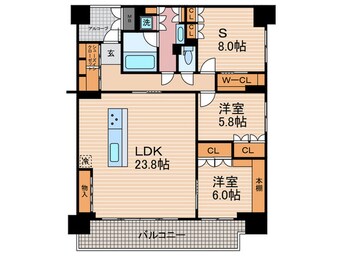 間取図 ザリソシエ（903）