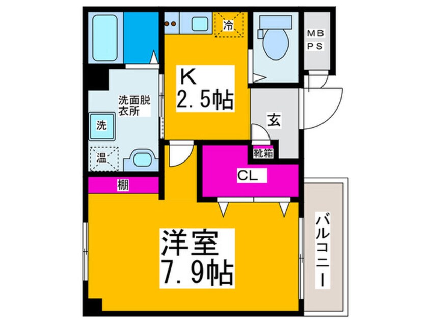 間取図 Adatto