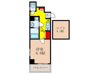 間取図 プライムコート池田