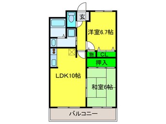 間取図 七道駅前マンション