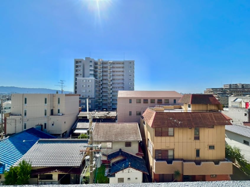 室内からの展望 Allie鴻池元町