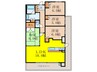 ロジュマン千里中央（907） 4LDKの間取り