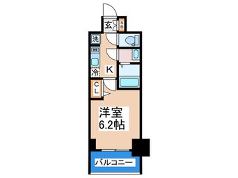 間取図 ﾌﾟﾚｻﾝｽ福島ﾐｯﾄﾞｴﾙ(0210)