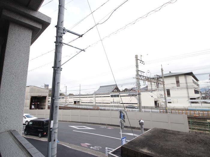 室内からの展望 ソーシア桂