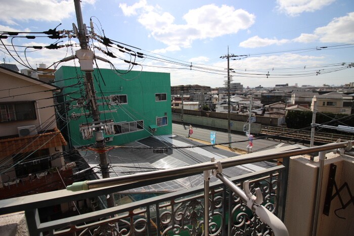 室内からの展望 ヴェルデ刀根山 2