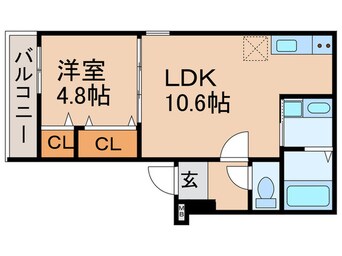 間取図 フジパレス千里山