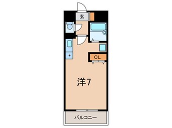 間取図 ｴｸｼ-ﾄﾞ武庫之荘Ⅱ