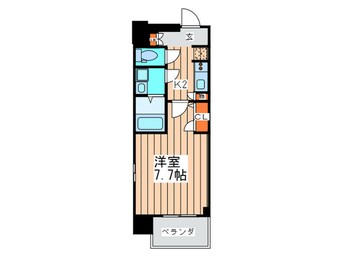 間取図 ﾚｼﾞｭｰﾙｱｯｼｭ心斎橋VITA(301)